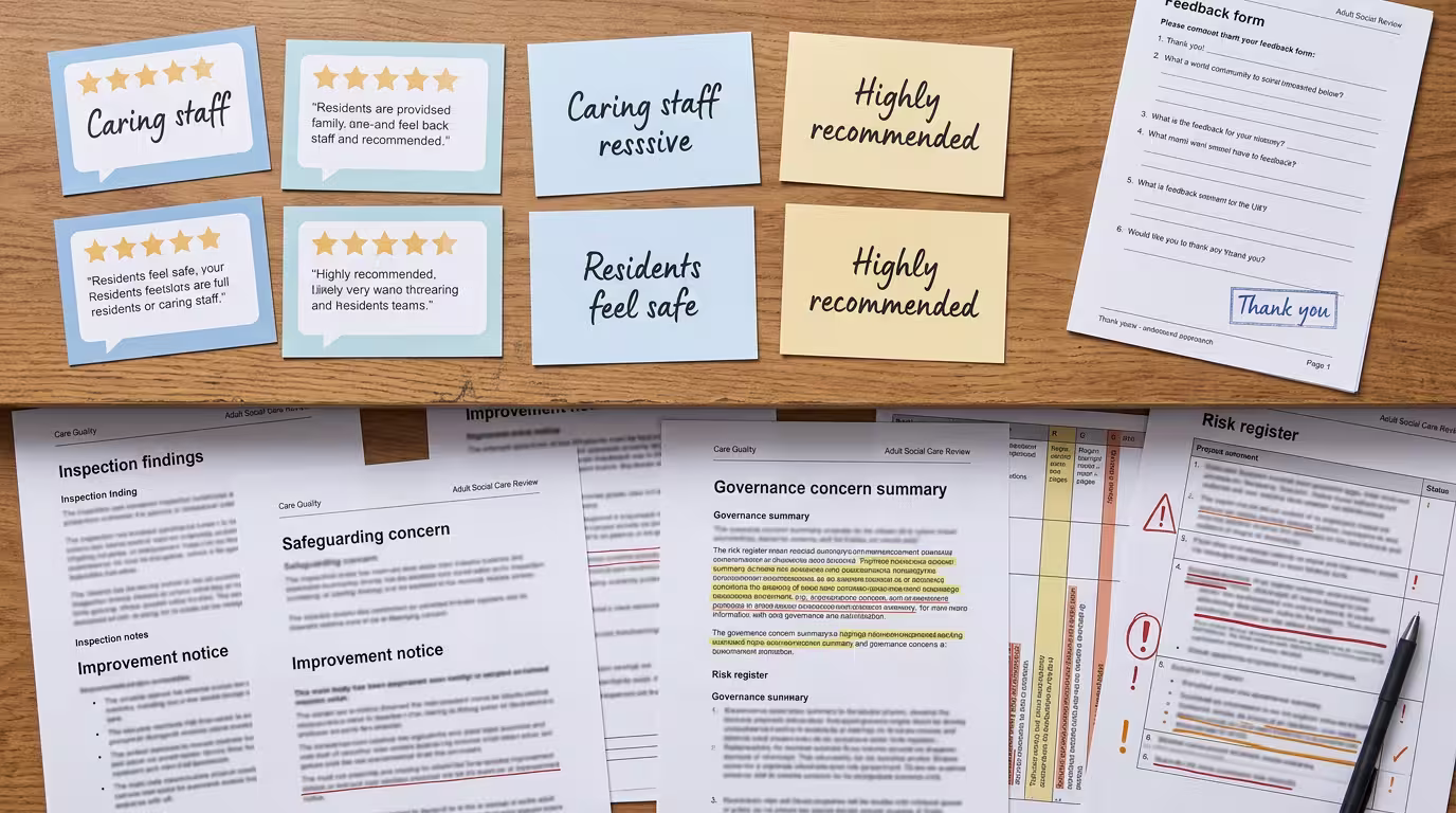 The reputation-risk gap in care providers